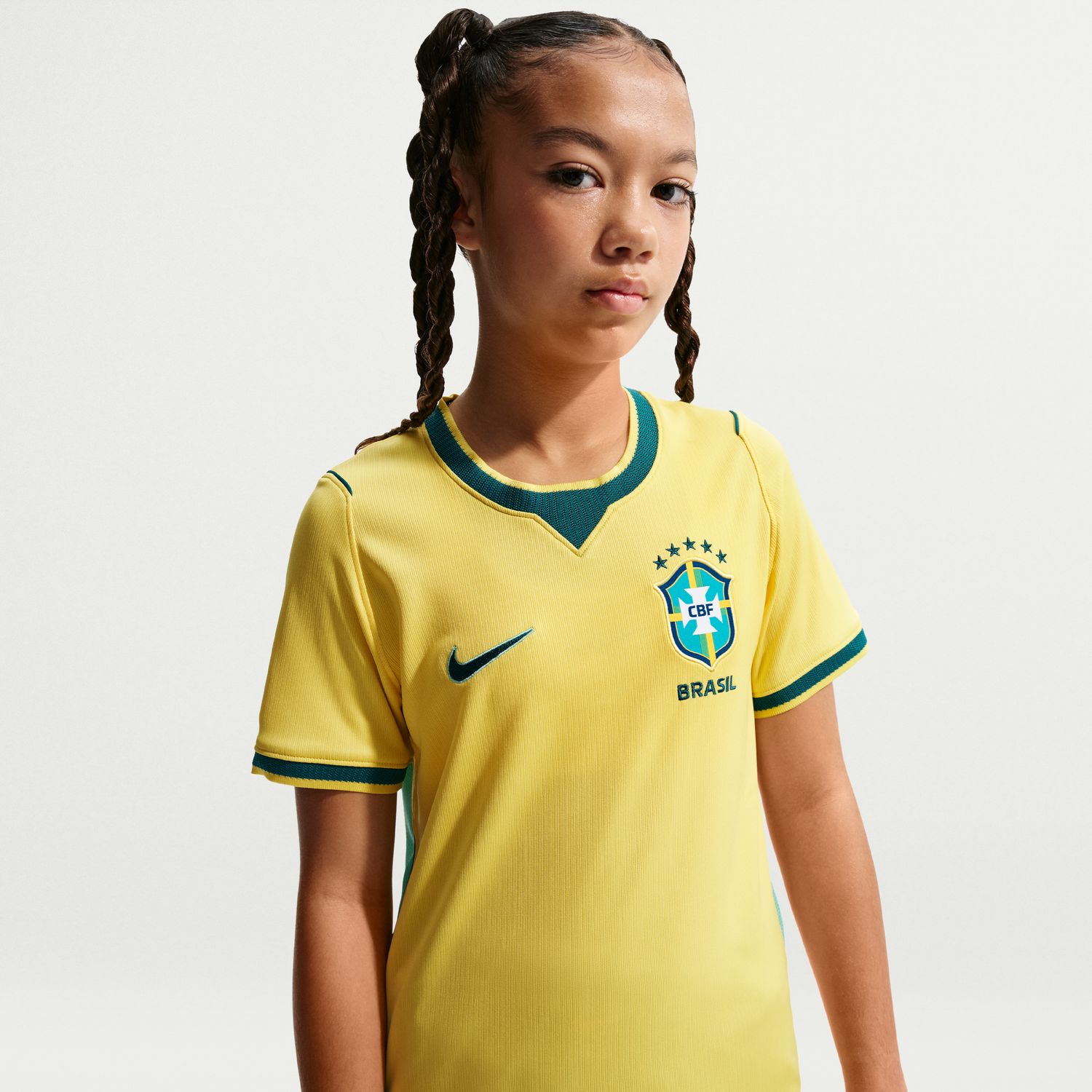 Camisa Brasil 2026 Mandante Estádio Infantil - Imagem 4