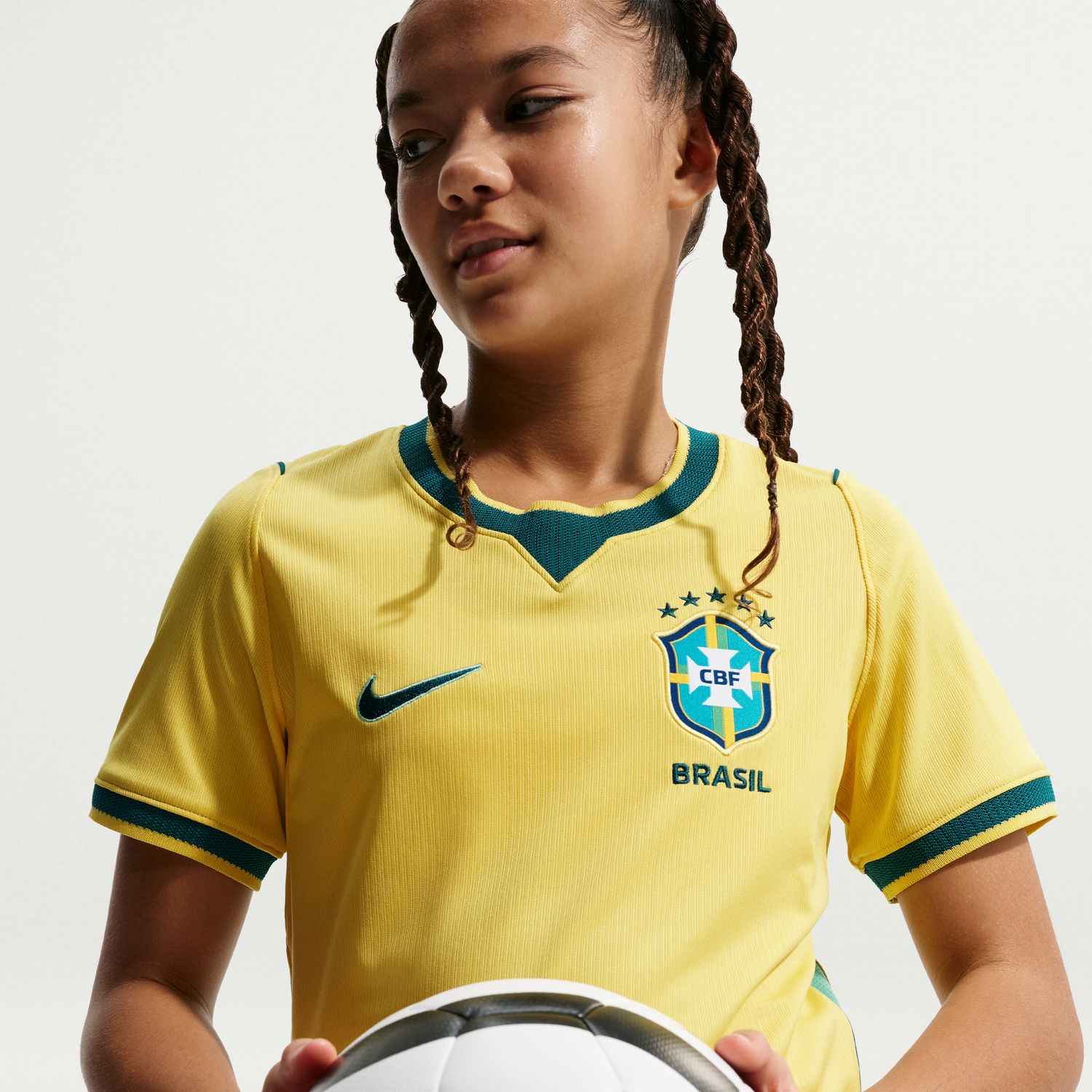 Camisa Brasil 2026 Mandante Estádio Infantil - Imagem 6