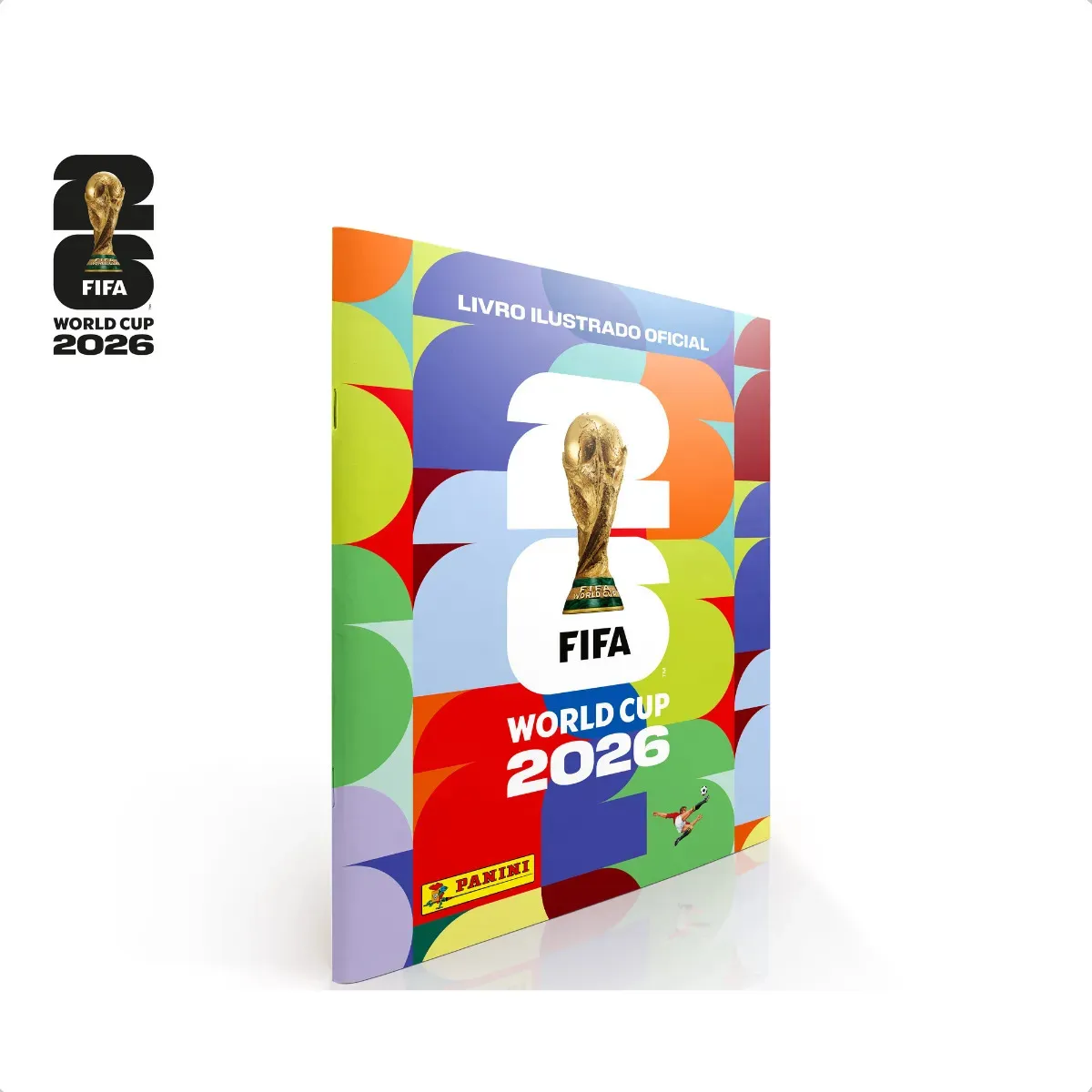 Álbum Capa Brochura Copa do Mundo 2026 Panini + Figurinhas