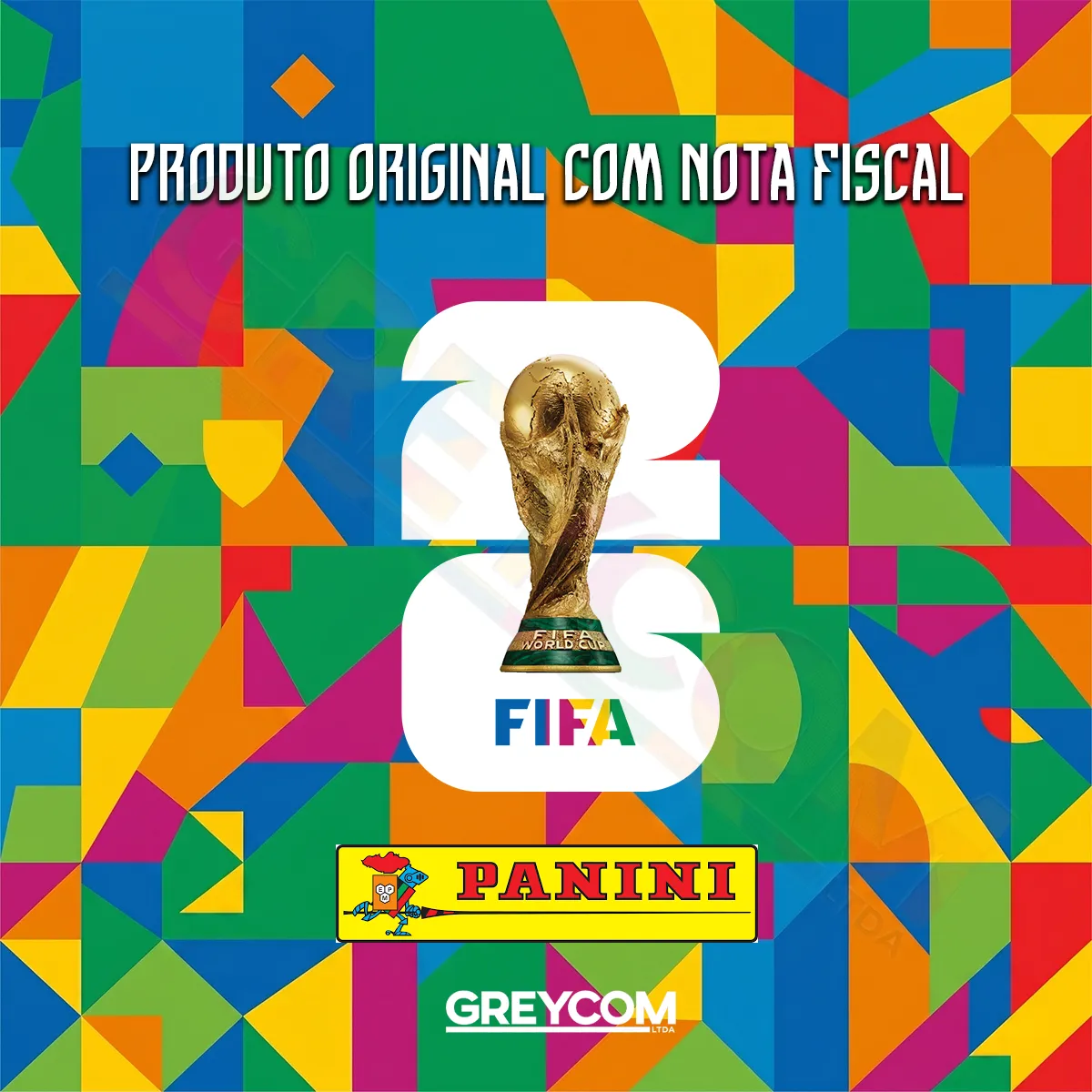Kit 420 Figurinhas Álbum Copa do Mundo 2026 Panini - 60 Envelopes