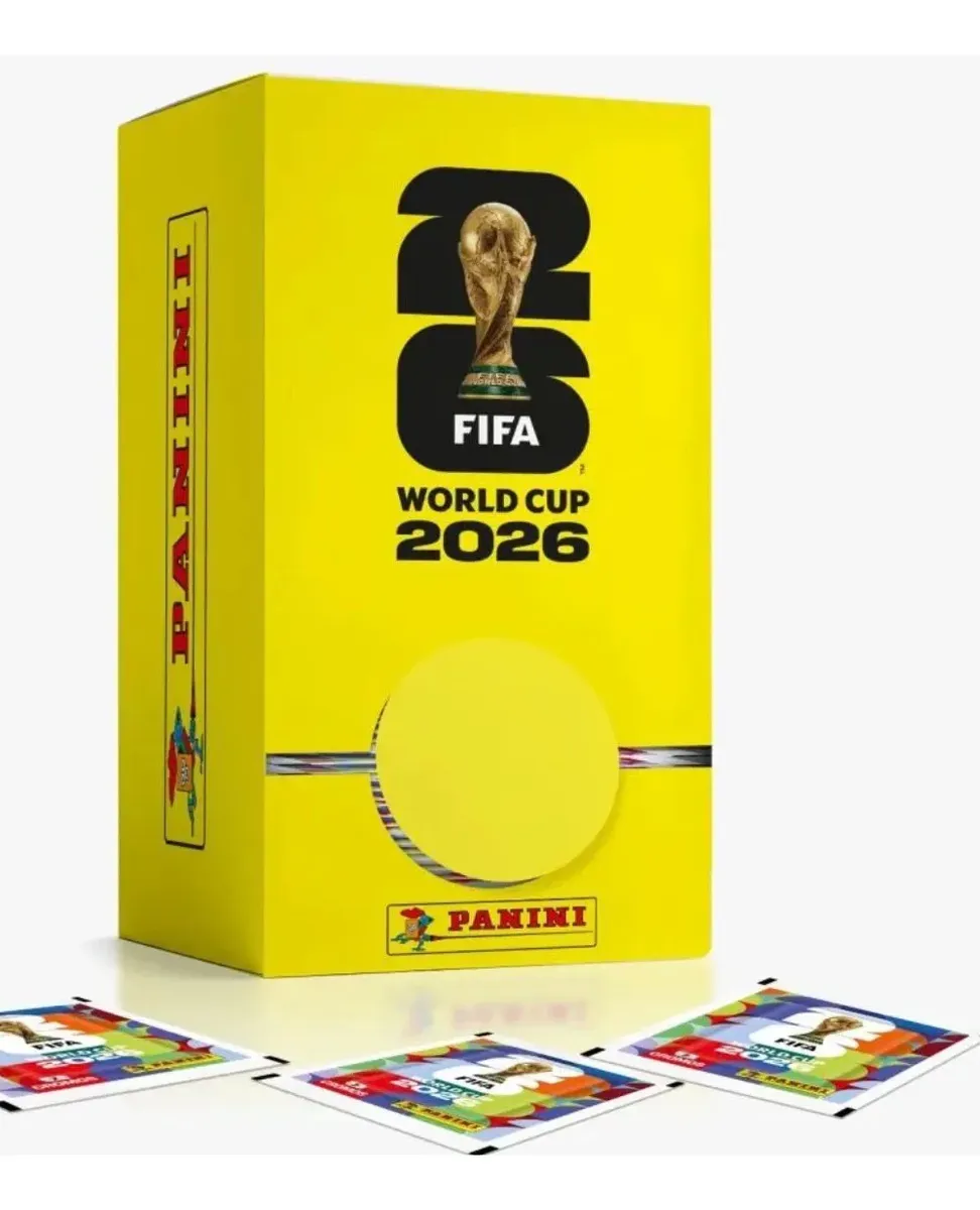 Display Box Copa do Mundo 2026 Panini com 100 Pacotes - 700 Cromos