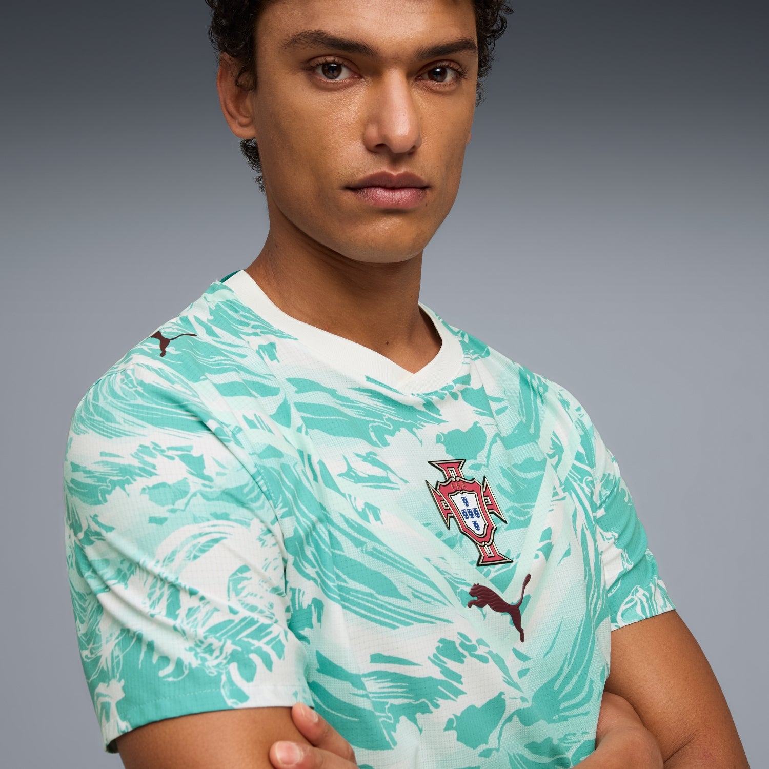 Camisa Portugal 2026 Reserva Réplica Masculina - Imagem 3