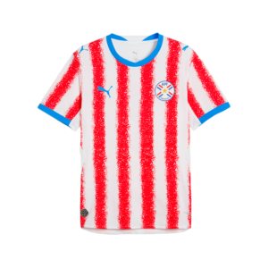 Camisa Paraguai 2026 Mandante Réplica Unissex