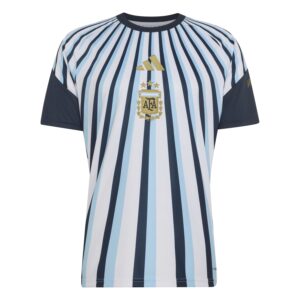 Camisa Argentina 2026 Mandante Aquecimento Masculina