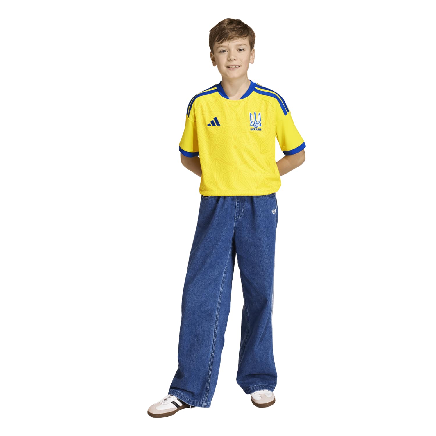 Camisa Ucrânia 2026 Mandante Infantil - Imagem 5