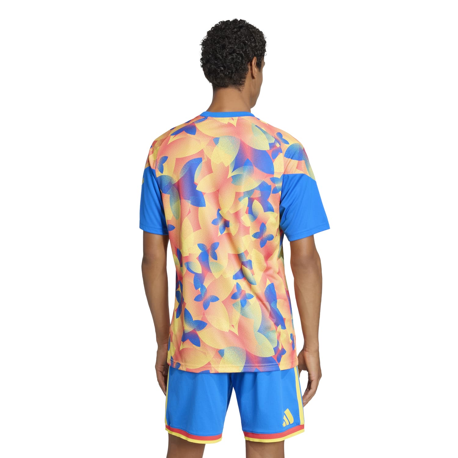 Camisa Colômbia 2026 Mandante Aquecimento Masculina - Imagem 4