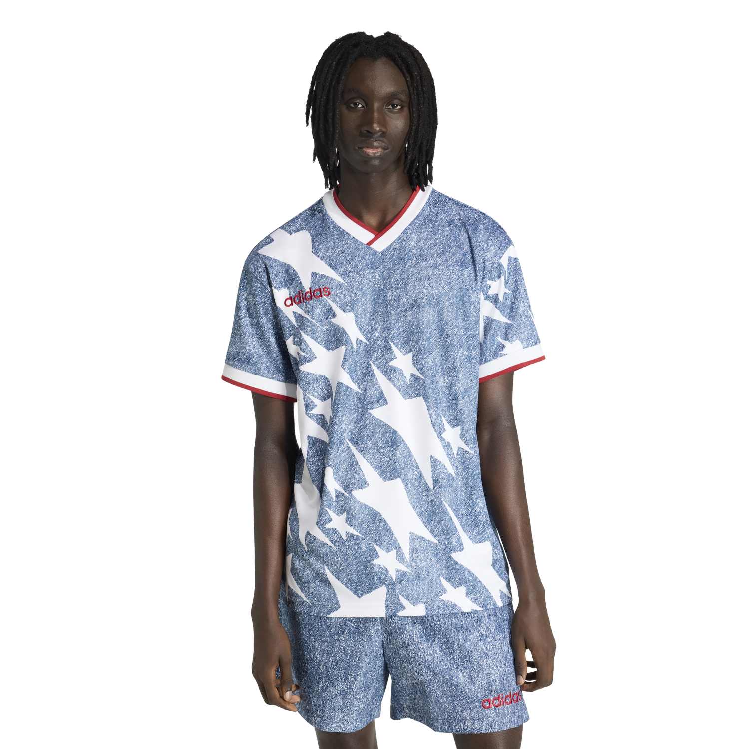 Camisa Estados Unidos 1994 Jeans Retrô Masculina - Imagem 5