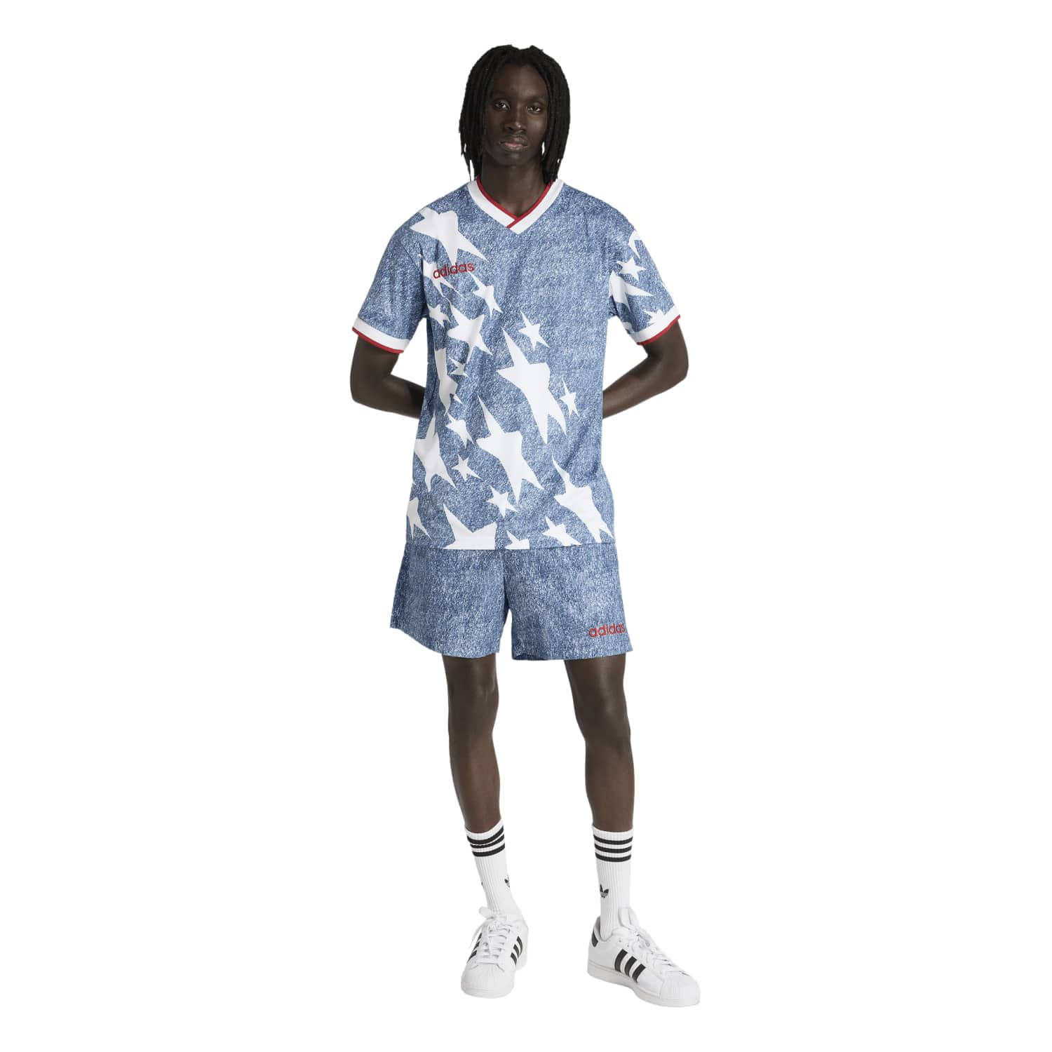 Camisa Estados Unidos 1994 Jeans Retrô Masculina - Imagem 7