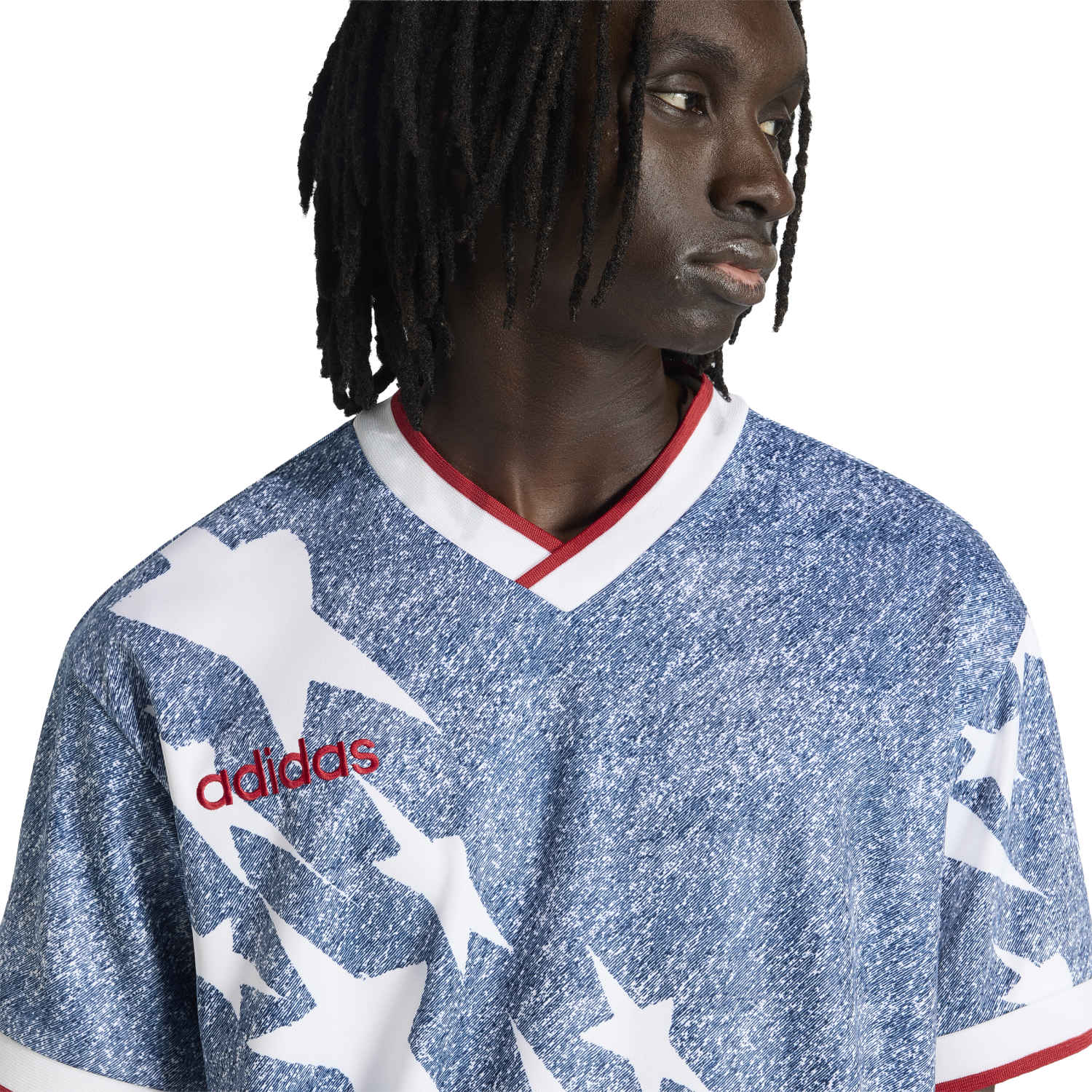 Camisa Estados Unidos 1994 Jeans Retrô Masculina - Imagem 3