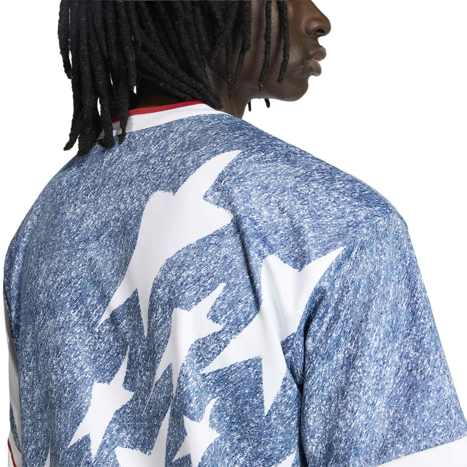 Camisa Estados Unidos 1994 Jeans Retrô Masculina - Imagem 4