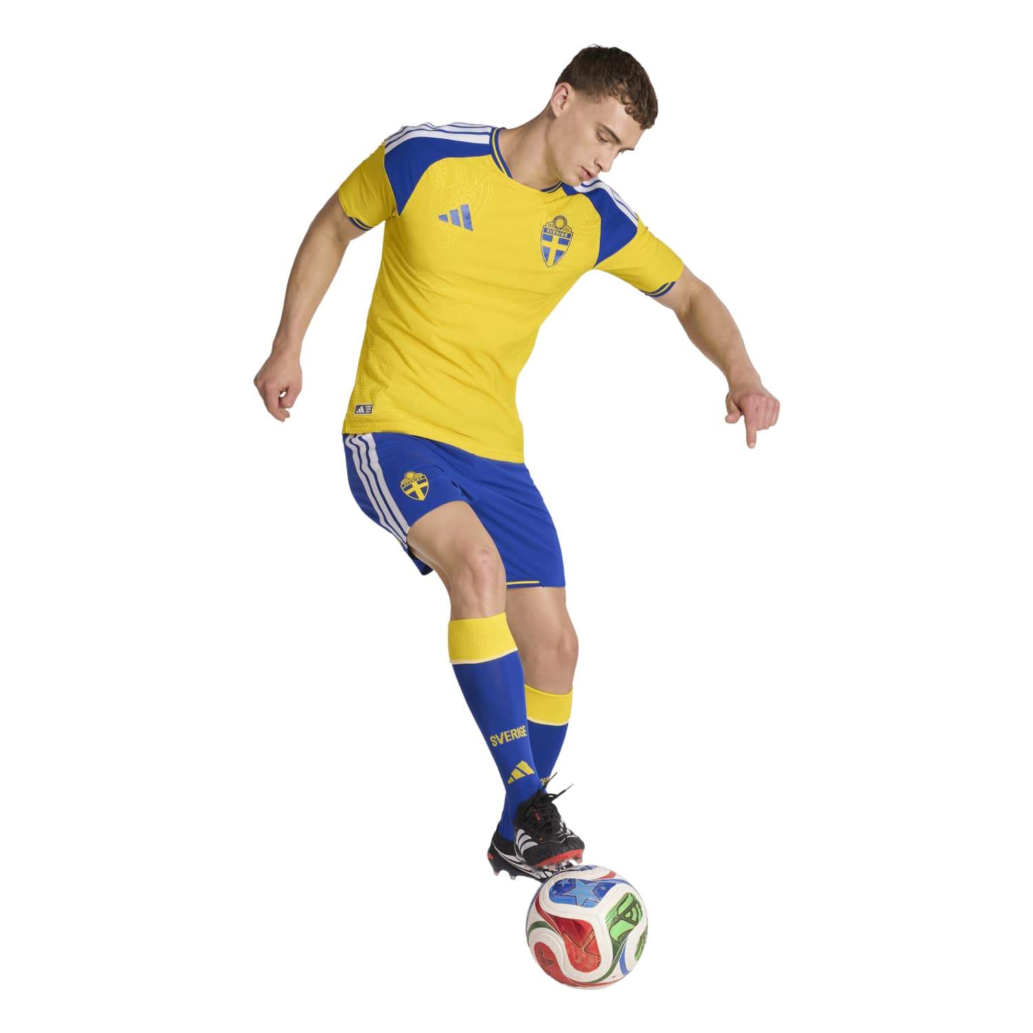 Camisa Suécia 2026 Mandante Autêntica Masculina - Imagem 5