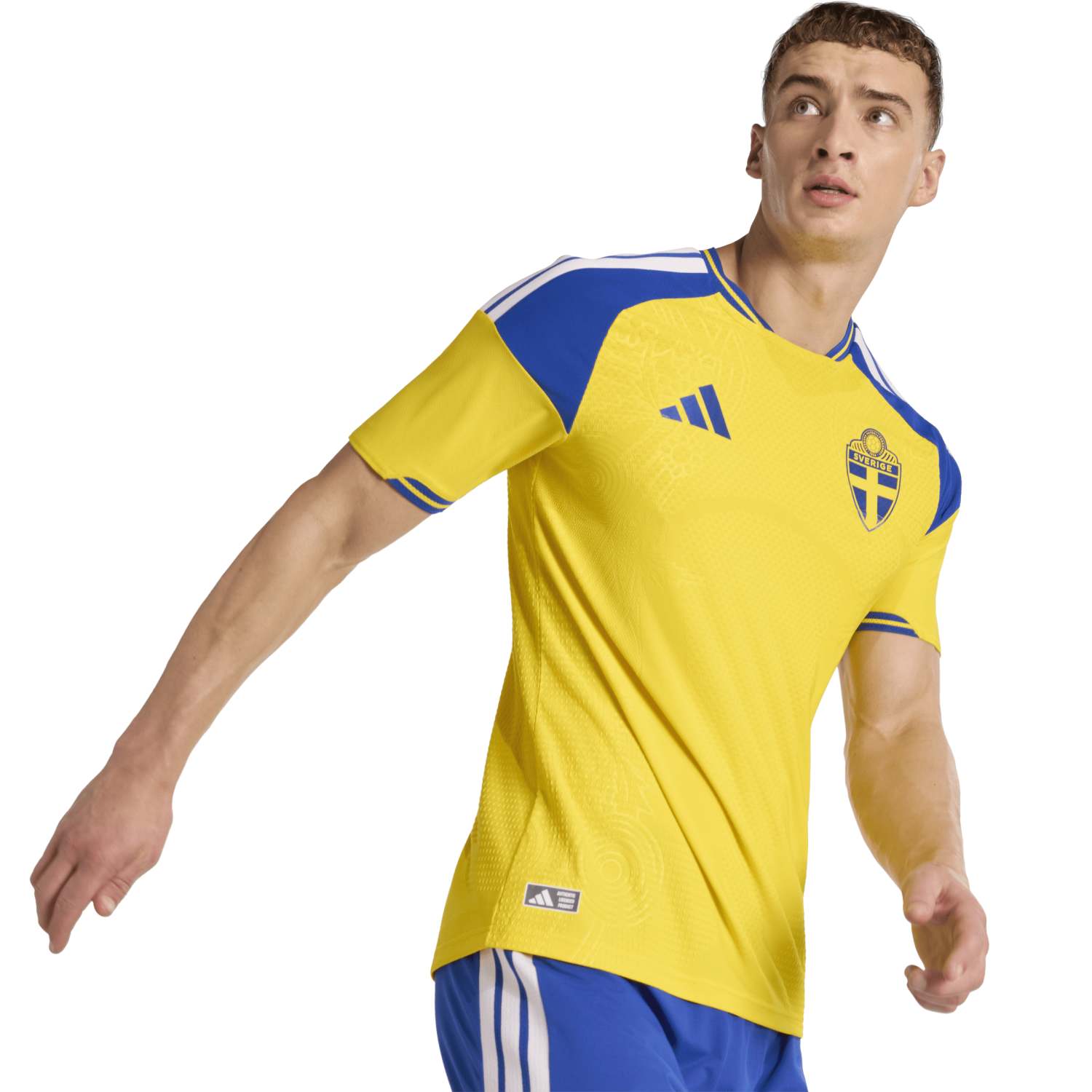 Camisa Suécia 2026 Mandante Autêntica Masculina - Imagem 7