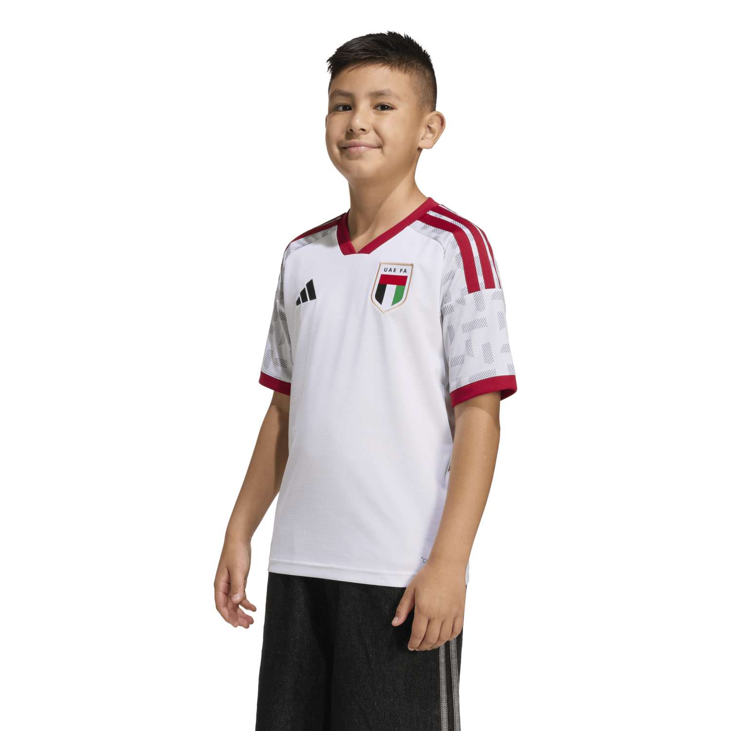 Camisa Emirados Árabes Unidos 2026 Reserva Réplica Infantil - Imagem 3