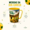 Kit 12 Canecas Decoradas Copa do Mundo 430ml Presente Torcedor