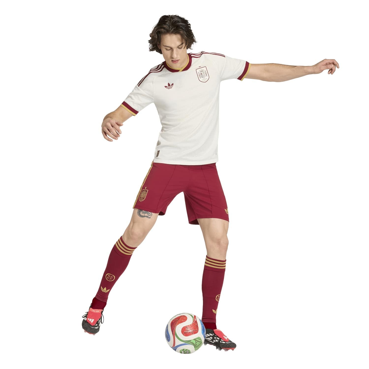 Camisa Espanha 2026 Reserva Autêntica Masculina - Imagem 3