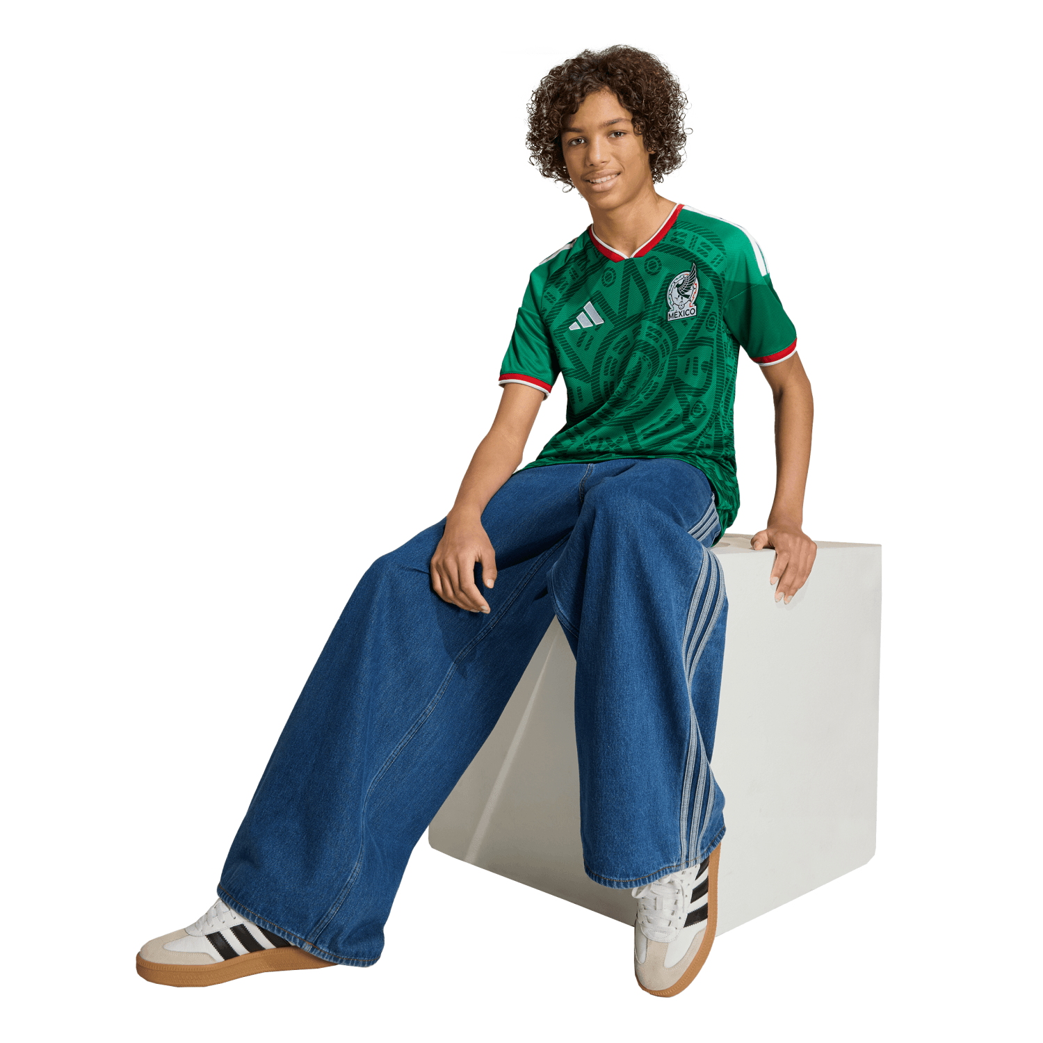 Camisa México 2026 Mandante Infantil - Imagem 2