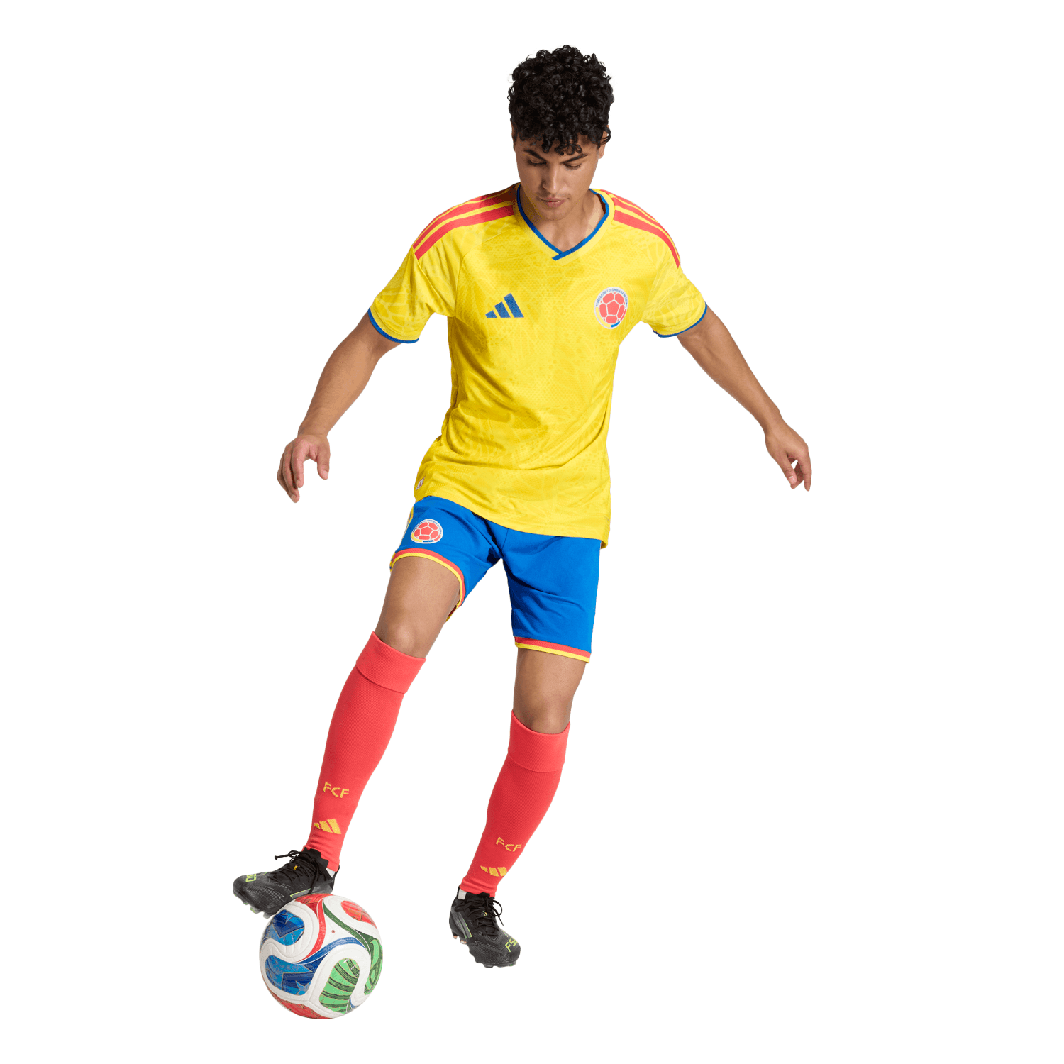 Camisa Colômbia 2026 Mandante Autêntica Masculina - Imagem 10