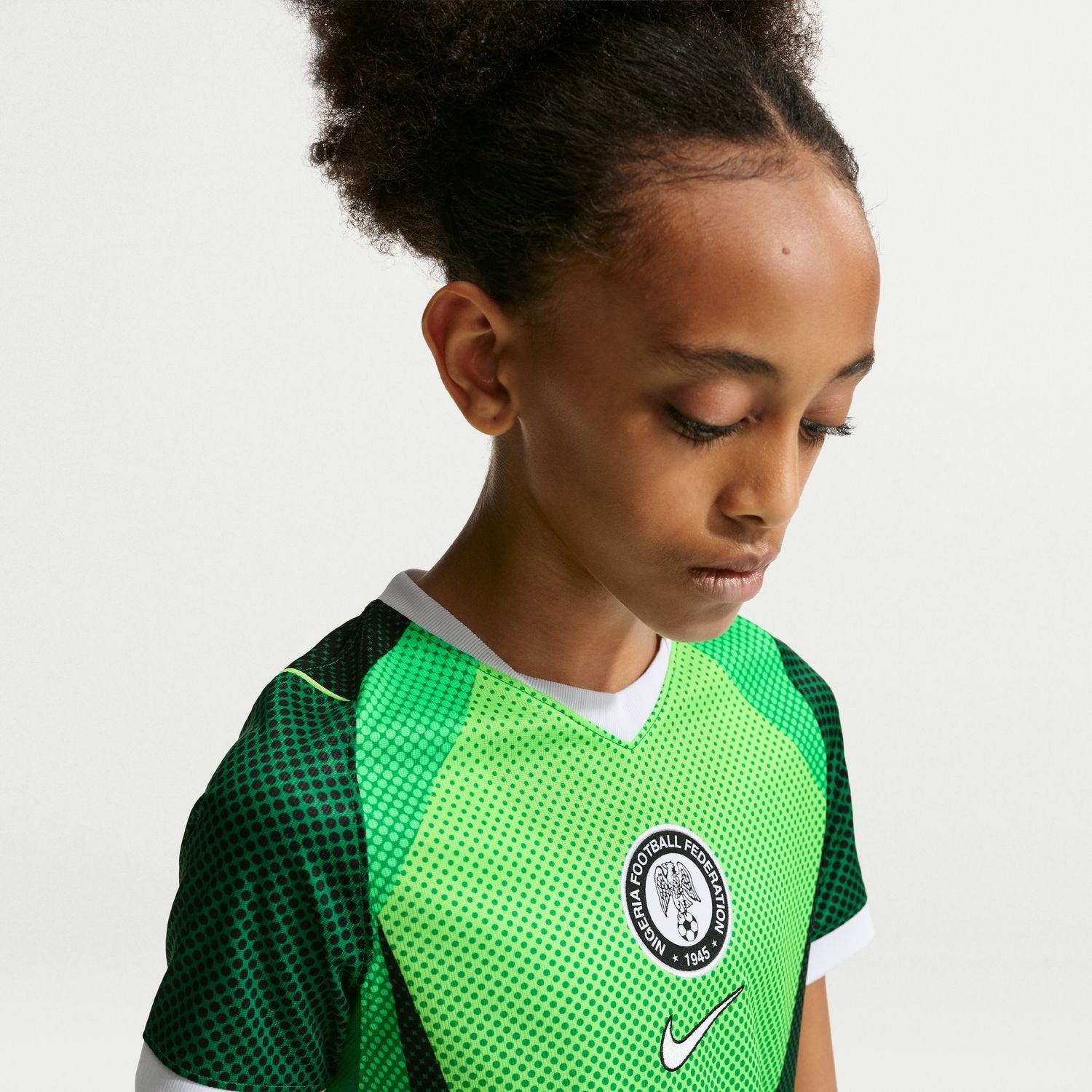 Camisa Nigéria 2026 Mandante Infantil - Imagem 6