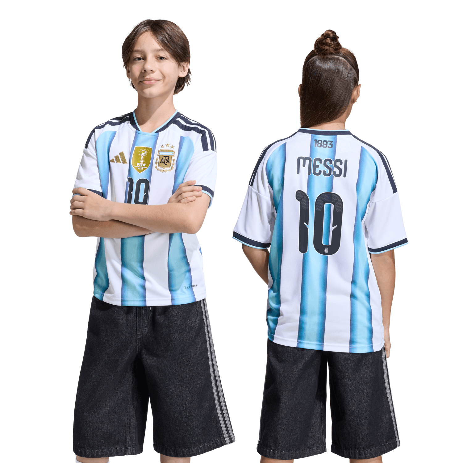 Camisa Argentina 2026 Mandante Messi Infantil - Imagem 3