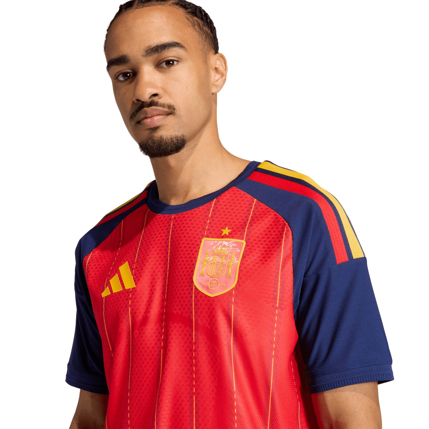 Camisa Espanha 2026 Mandante Autêntica Masculina - Imagem 6