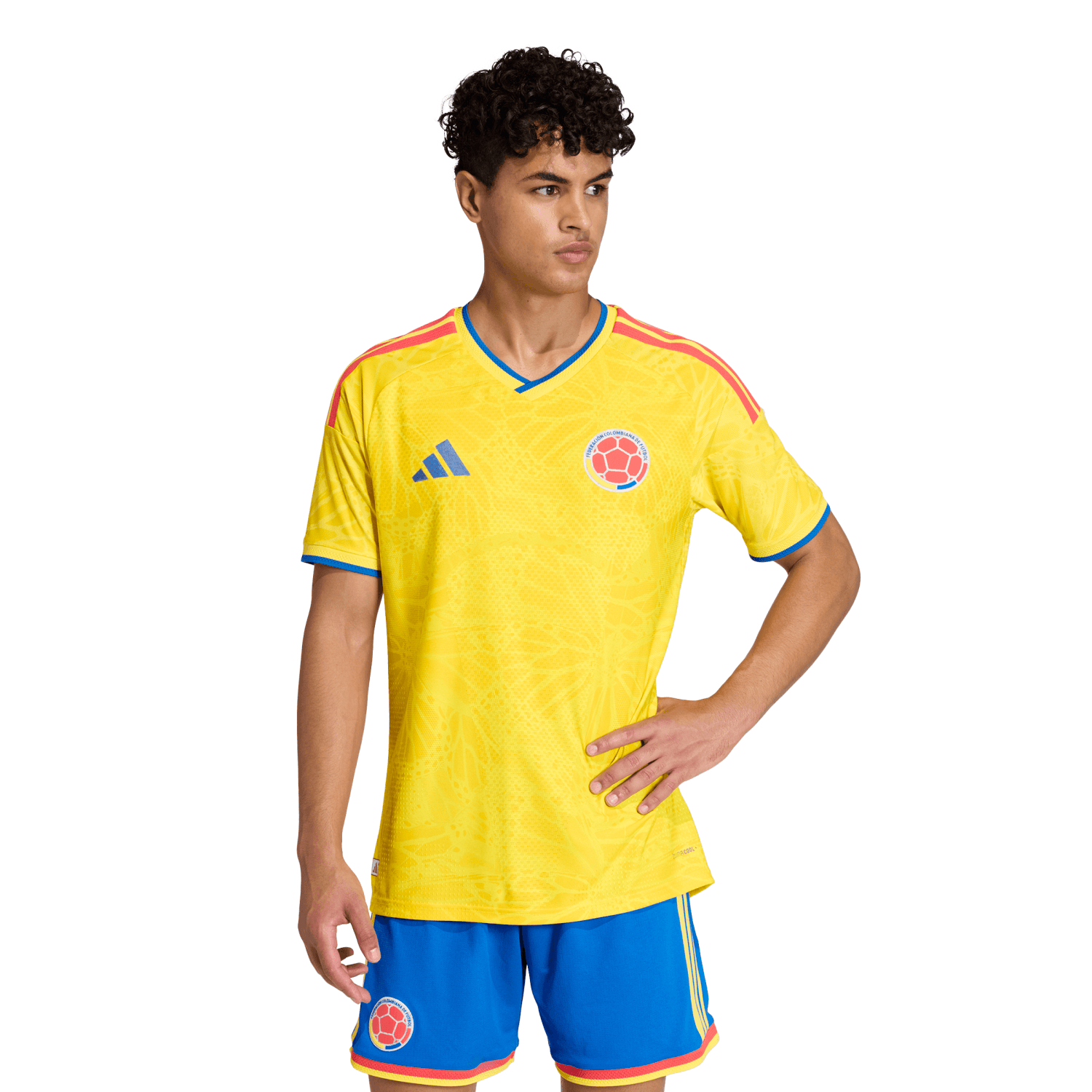 Camisa Colômbia 2026 Mandante Autêntica Masculina - Imagem 8