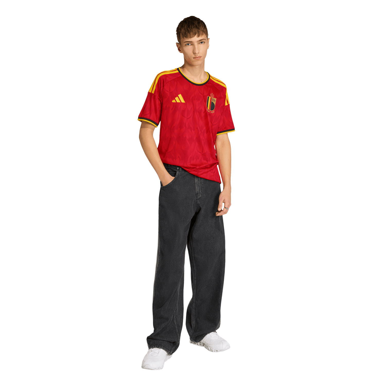 Camisa Bélgica 2026 Mandante Masculina - Imagem 3