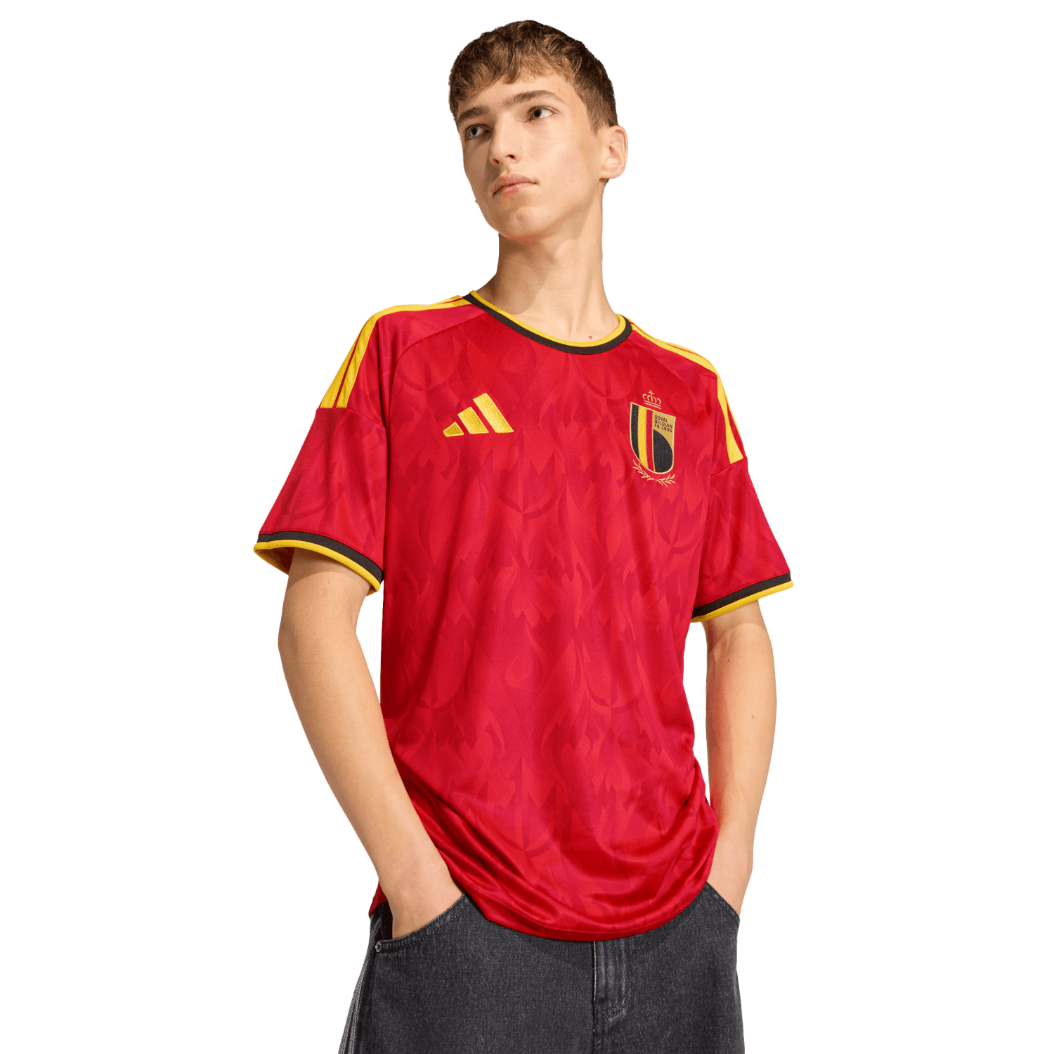Camisa Bélgica 2026 Mandante Masculina - Imagem 4