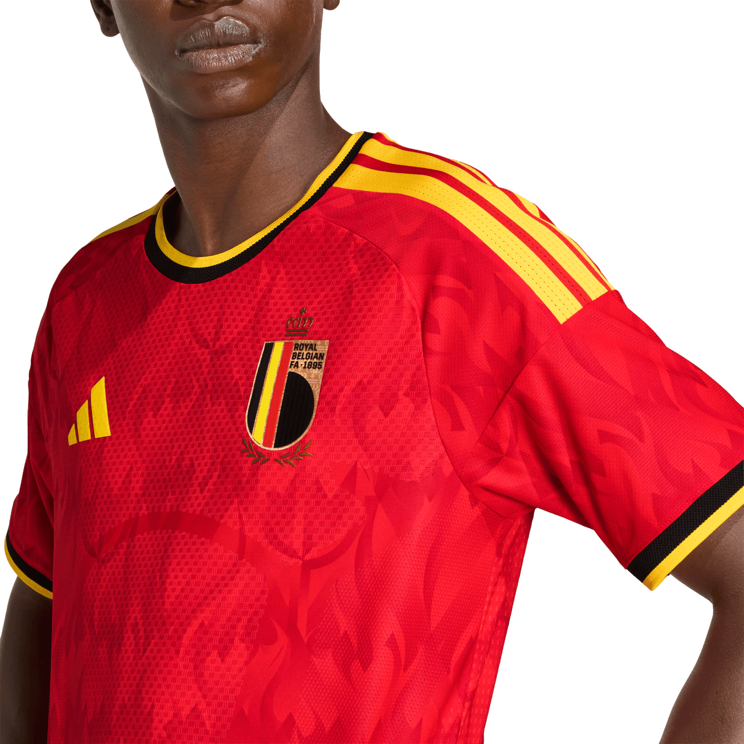 Camisa Bélgica 2026 Mandante Autêntica Masculina - Imagem 2