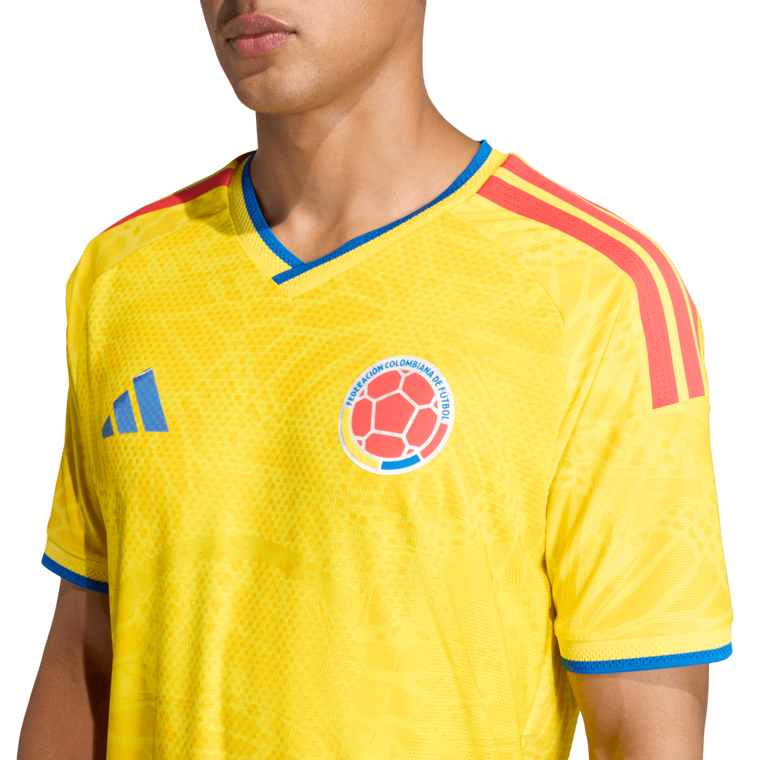 Camisa Colômbia 2026 Mandante Autêntica Masculina - Imagem 6