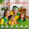 Kit Torcedor Brasil 12 Itens Copa 2026 Festa Futebol